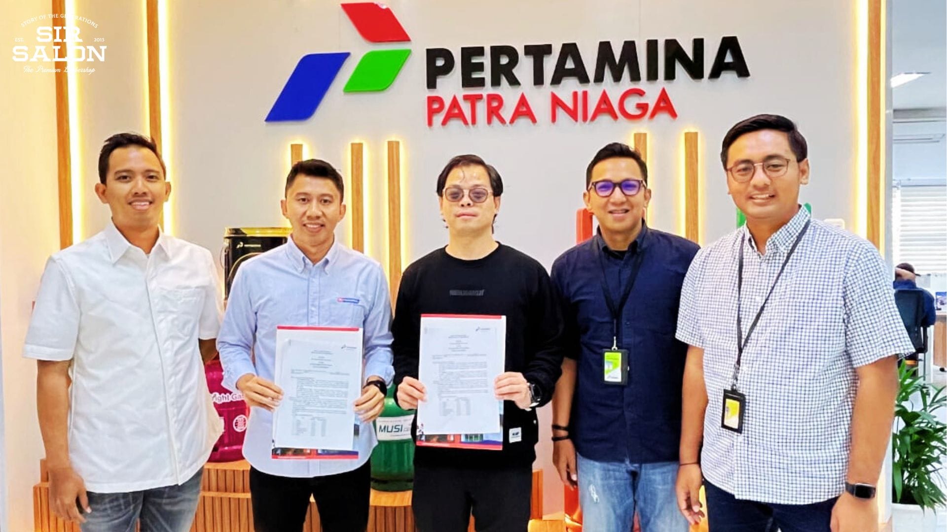 Sir Salon Sign MoU dengan Pertamina Patra Niaga